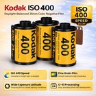 Kodak Ultramax 400 35mm Film Roll 24 Exp 3 Rolls With Sturdy Tiger Case 3