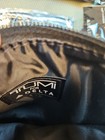 Tumi For Delta Blue Zip Pouch Soft Sided Travel Case Toiletries Makeup Bag