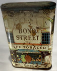 Vintage Bond Street Pipe Tobacco Advertising Tin Philip Morris   Co New York