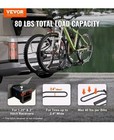 Vevor 2-bike Rack Hitch Mount Folding Carrier Car Truck Suv 1 25  2  Receiver