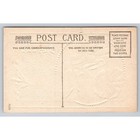 Artist Ryan Antique Winsch Postcard Art Nouveau Lady Purple Dress Big Hat Flower