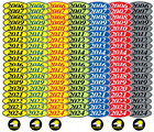 Ez Car Dealer Oval Model Year Stickers Windshield Stickers 4 Digit Ovals
