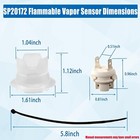 Sp20172 Water Heater Flammable Vapor Sensor Kit For Rheem Ruud Replace Ap13447-3