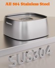 Cat Water Fountain Ultra Quiet 4l Automatic Pet Dog Dispenser Stainless Steel