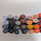 Copic Sketch Markers 72 Color Set Manga Drawing Marker Pen Japan Used