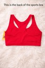 All In Motion Everyday Soft Women s Sports Bra Xs A Medium Support Crossback Red