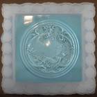 Vintage White Shoulders Evyan 1950 Blue Powder Box W powder Neverused Blue Puff