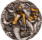 The Siren 2 Oz  999 Silver Coin 2000 Francs Cameroon 2025 Rare 