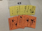 Vtg Monopoly Money Pieces Replacement   Complete Chance Community Chest Card Set