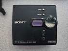 Sony Walkman Mz-ne410 W  16 Oem Minidiscs  Case  And Labels   Tested Working