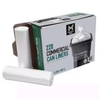 Member s Mark 50-gallon Commercial Can Liners  Choose Count 220  440 or 880 Bags
