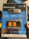 Siriusxm Sportster Sp-r1 Satellite Radio Receiver   Sp-b1 Boombox     Complete Set