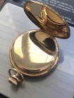 Antique 14 Kt Yellow Gold Waltham Hunter Case  Pocket Watch 15 Jewels 31 8 Grams