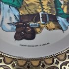 Vintage Falstaff Plate Tray Beer Advertisement Man Cave Literature Shakespeare