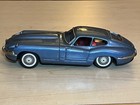 Rare Vintage Original Jaguar Xke Etype Bandai Japan Tin Friction Slate Blue Xk-e