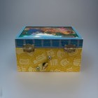 Vintage Disney Winnie The Pooh Lenticular Music Jewelry Box Plays Winnie The