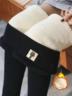 Women Winter Warm High Waist Fleece Lined Leggings Thick Cashmere Thermal Pants