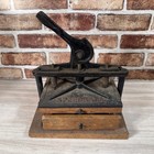 Cast Iron Speedball Book Binding Printing Press Cigar Tobacco Mold Tobacciana
