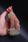 Bastet Handmade Egyptian Statue Stone Cat Goddess Figurine Ancient Decor