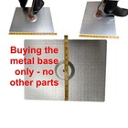 Flat Metal Stand For Plastic Full Body Mannequins  no Plastic Parts  