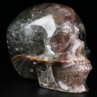 Huge 5 0  Fluorite Carved Skull  Super Realistic  Crystal Healing