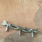 Vintage Dragon Fly Hair Clip bobby Pin  Rare Piece  Metal And Enamel