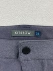 Kitsbow Haskell Pants Mens 32x30 Gray Cycling Adventure Commuter Stretch