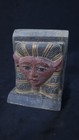 Egyptian Artifacts Unique Authentic Pharaonic Head Of Egyptian Goddess Hathor Bc