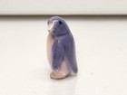 Hagen Renaker Miniature Mini Ceramic Purple Pink Baby Penguin Bird Figurine