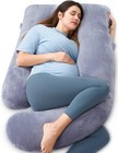U Shaped Pregnancy Pillow - Full Body Maternity Support For Back  Belly   Hips -