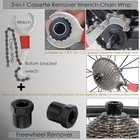 Bicycle Repair Tools 8 Piece Professional Bike Tool Kit For Mountain Bike