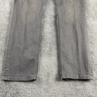 Levis 511 Slim Skinny Fit Jeans Mens 32x32 Gray Low Rise