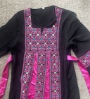 Lovely Girls Long  Pakistan Dress Silk  Embroidered Size 5 Free Ship
