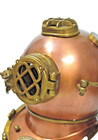 Nautical Collection Decorative Divers Helmet Solid Steel   Aluminum Copper