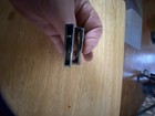 Kenneth Cole Reaction Men s Silver Metal Logo Clamp Belt Buckle Fits 1 5 In