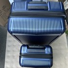 Samsonite Blackstone Blue 2-piece Hardside Expandable Spinner Luggage Set locked