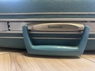 Vtg Samsonite Blue Hard Shell Luggage Suitcase Inside Pristine
