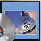 Dire Straits - Brothers In Arms Silver Lp Record Plaque Display