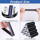 Bulk 100 Rolls Black Electrical Tape 3 4  X 66ft Waterproof Insulation
