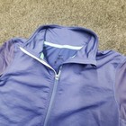 Nike Pro Hyperwarm Half Zip Womens Medium Purple Golf Training Top Long Sleeves 