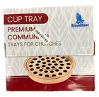 Gold Premium Communion Trays For Churches Stainless Steel Communion Ware