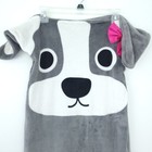 Dog Kids Sleeping Bag Sack Soft Fleece Boys Girls Dog With Pink Bow Home Item