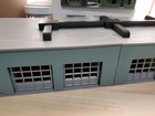 Service Garage 6 Bay S Scale Building diorama