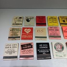 Bar Pub Tavern Liquor Beer Restaurant Matchbooks Unstruck Wisconsin Advertising 