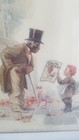 Vintage Framed Collectible Cream Of Wheat Advertisement Needlecraft   