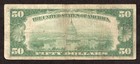 1928  50 Gold Certificate Fr  2404 - F vf