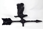 Vintage Barn Fresh Unique Eagle Black Nswe Aluminum Accent Weathervane  24-inch 