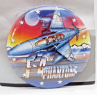 F-4 Phantom Vintage 1988 Pinback Button U s  Combat Aircraft Collectors Series