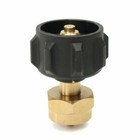 Propane Refill Adapter Lp Gas 1 Lb  Cylinder Tank Coupler Heater 100  Brass