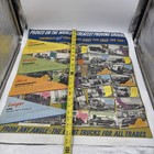 Vintage 1949 Chevrolet Trucks Large Fold Out Dealer Poster Brochure Gm 23x21   